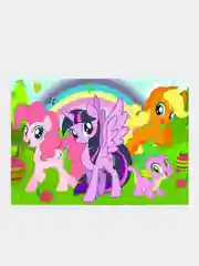 Вишнёвый плакат Моя маленькая пони, My little Pony
