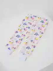 Белый брючки ясельные, лосины, штанишки