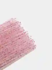 Фуксия щеточка для ресниц и бровей, одноразовая