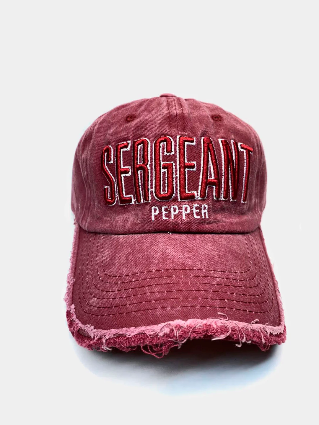 Багровый бейсболка SERGEANT