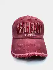 Багровый бейсболка SERGEANT