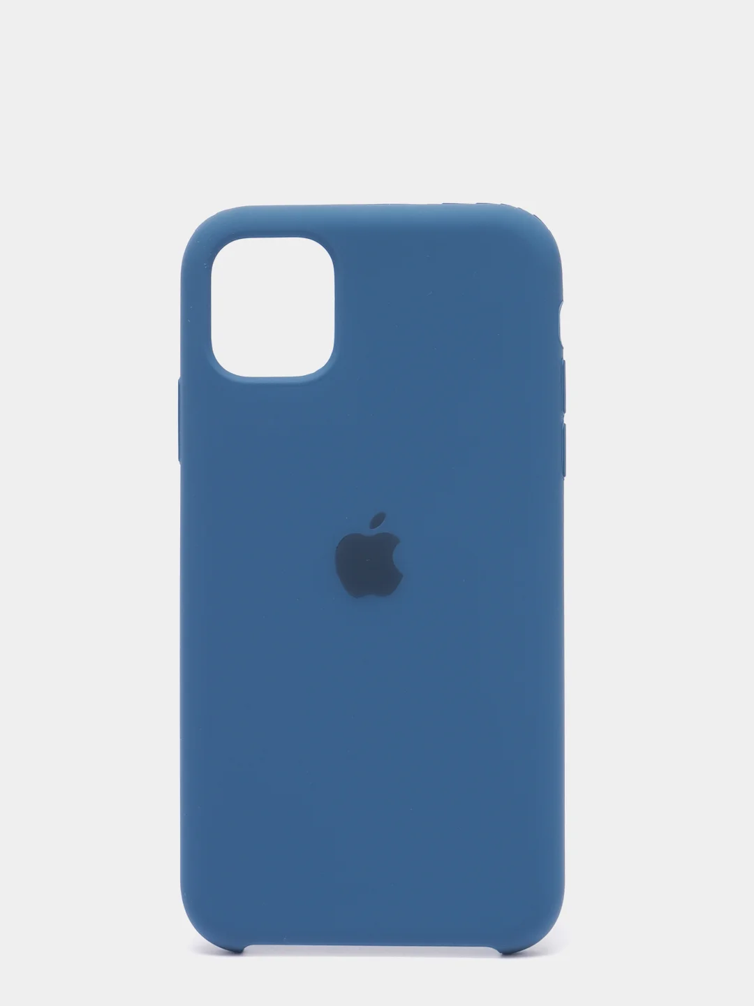 Синий защитный чехол бампер Silicon Case iPhone 11