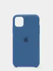 Синий защитный чехол бампер Silicon Case iPhone 11