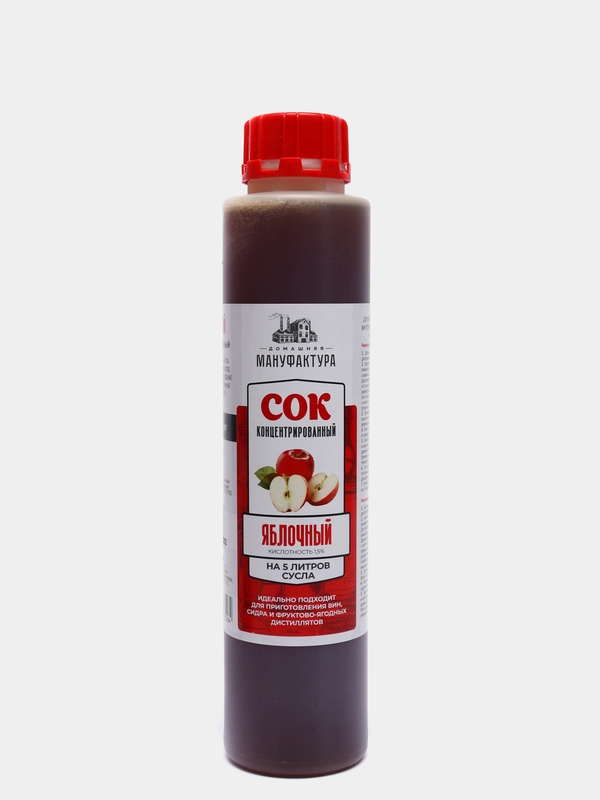 Сок концентрированный "Яблочный", Домашняя Мануфактура, 1 кг