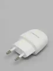 Белый блок питания для Micro-USB / Type-C / iPhone, СЗУ, Borofone BA49A, 2.1A