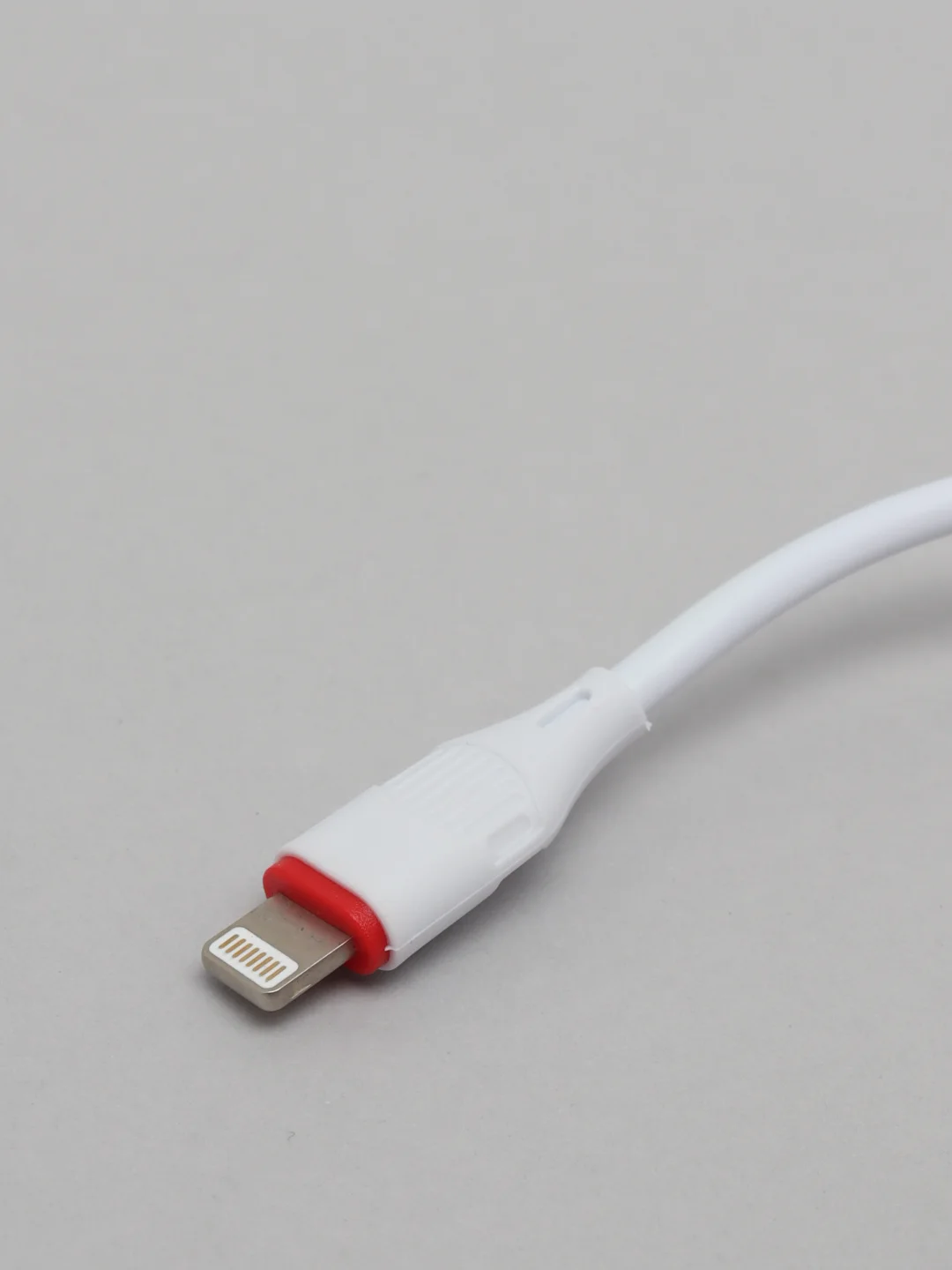 Белый блок питания для Micro-USB / Type-C / iPhone, СЗУ, Borofone BA49A, 2.1A