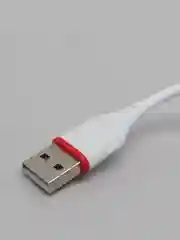 Белый блок питания для Micro-USB / Type-C / iPhone, СЗУ, Borofone BA49A, 2.1A