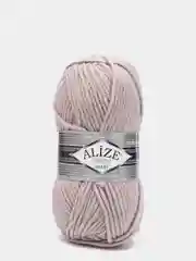 Кремовый пряжа Alize Superlana Maxi 75% Акрил 25% Шерсть 100г 100м