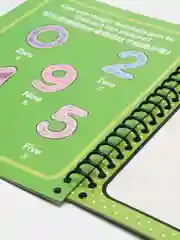 Зеленый водные многоразовые раскраски Magic Water Book