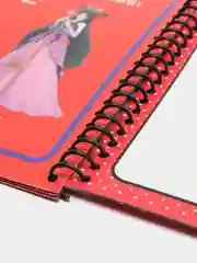 Вишнёвый водные многоразовые раскраски Magic Water Book