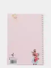 Конфетный ежедневник на пружине, блокнот в точку, А5, 48 л