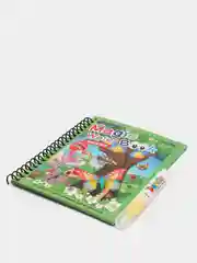 Красный водные многоразовые раскраски Magic Water Book