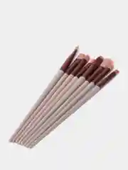 Бежевый меланж набор кистей для макияжа, 13 шт