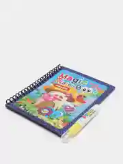 Желтый водные многоразовые раскраски Magic Water Book