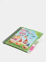 Алый водные многоразовые раскраски Magic Water Book
