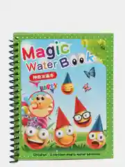 Алый водные многоразовые раскраски Magic Water Book