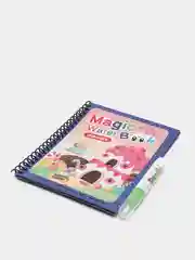 Бежевый меланж водные многоразовые раскраски Magic Water Book