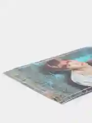 Голубой наклейка-стикер на банковскую карту "BTS J-hope"
