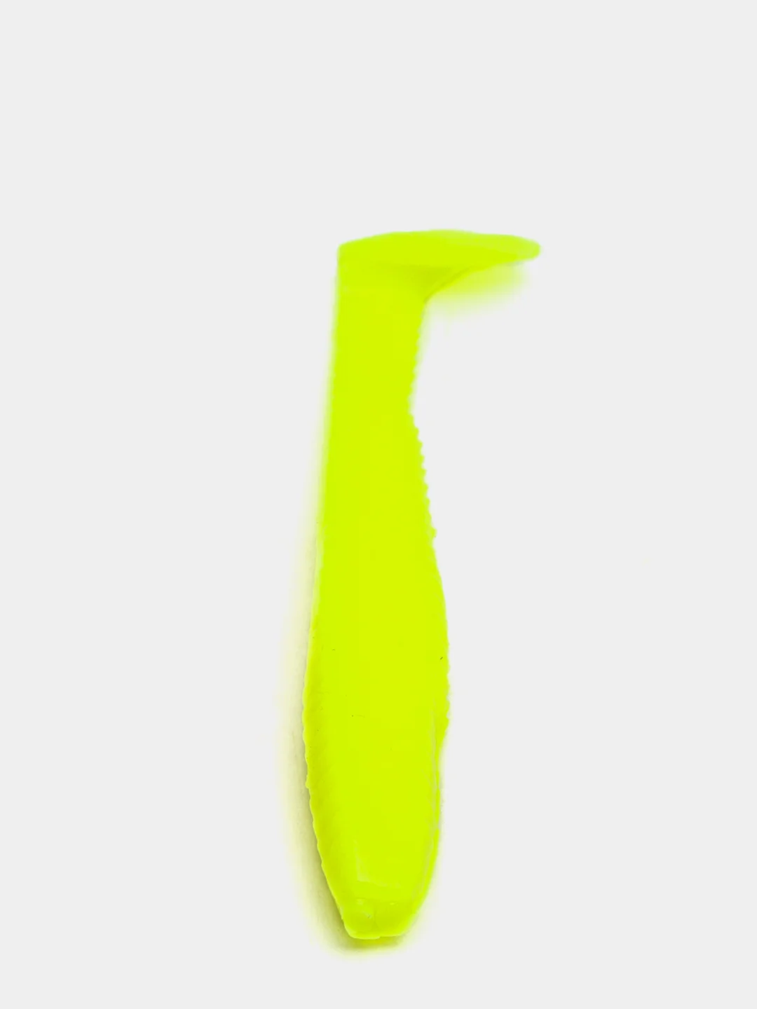 Желтый виброхвост yaman flatter shad 3, для рыб, 7,62 см, 6 штук