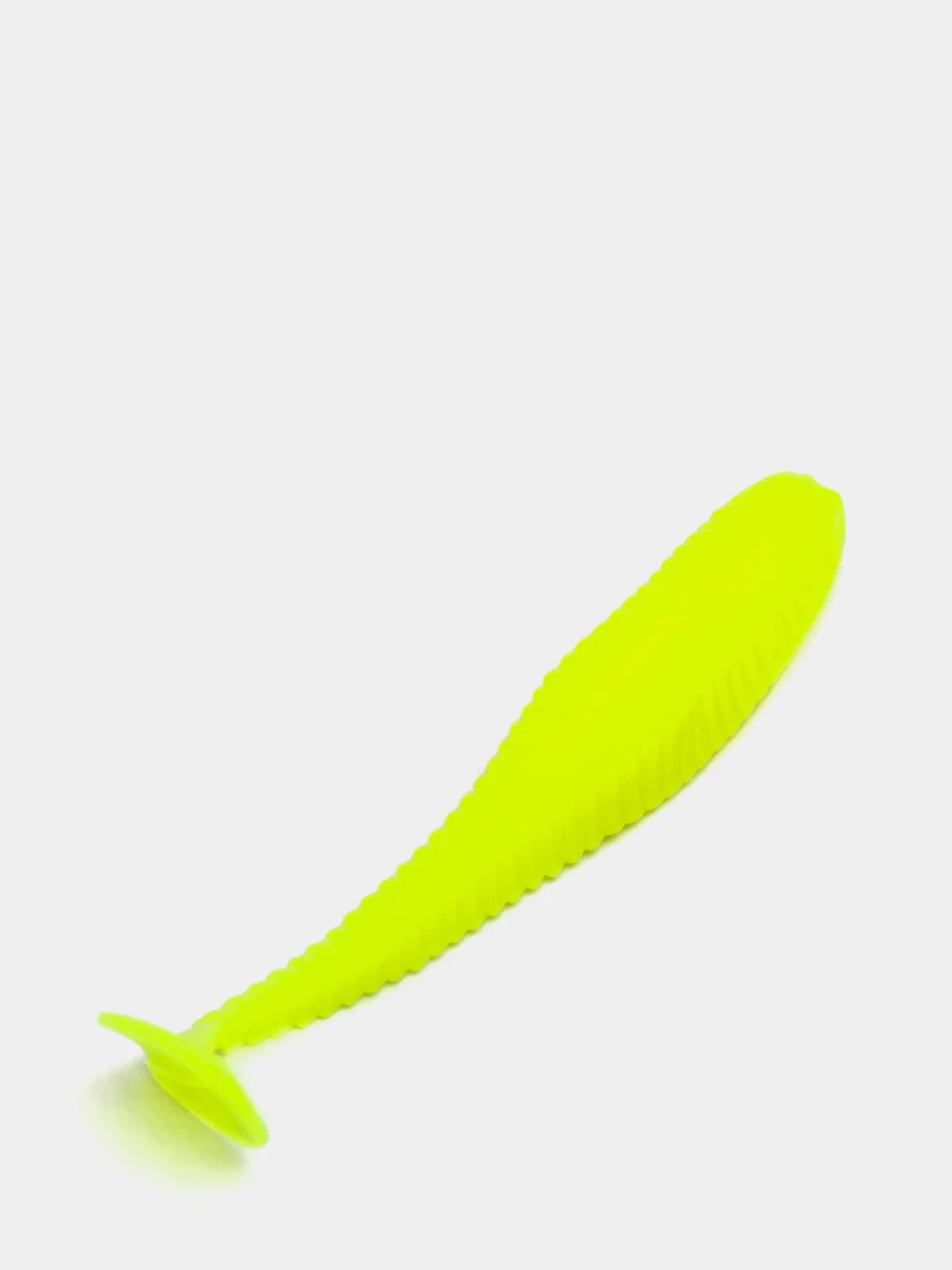 Желтый виброхвост yaman flatter shad 3, для рыб, 7,62 см, 6 штук