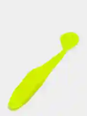 Желтый виброхвост yaman flatter shad 3, для рыб, 7,62 см, 6 штук