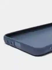 Темно-синий чехол силиконовый для Realme C21 матовый