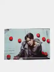 Желтый наклейка на банковскую карту "BTS: Пак Чимин"