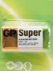 Батарейка алкалиновая крона 6F22 6LR61 9V GP. батарейки джипи