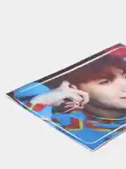 Желтый наклейка-стикер на банковскую карту "BTS J-hope"