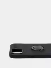Черный чехол для iPhone 13 с кольцом