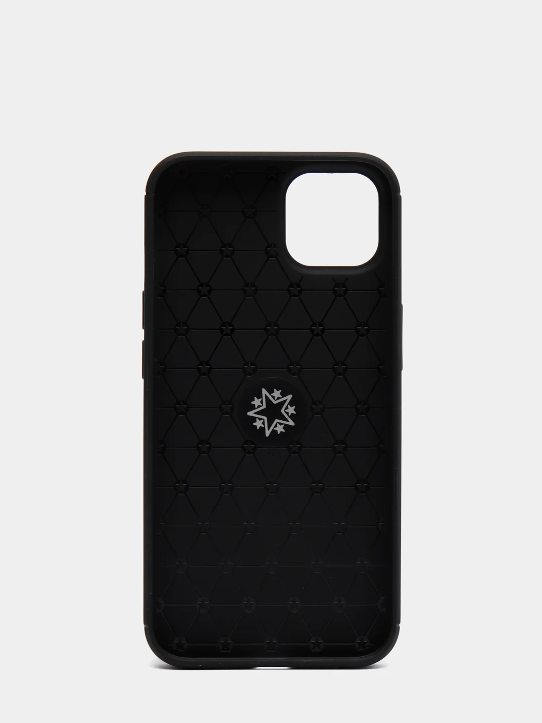 Черный чехол для iPhone 13 с кольцом