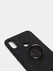 Черный чехол для iPhone 13 Pro Max с кольцом