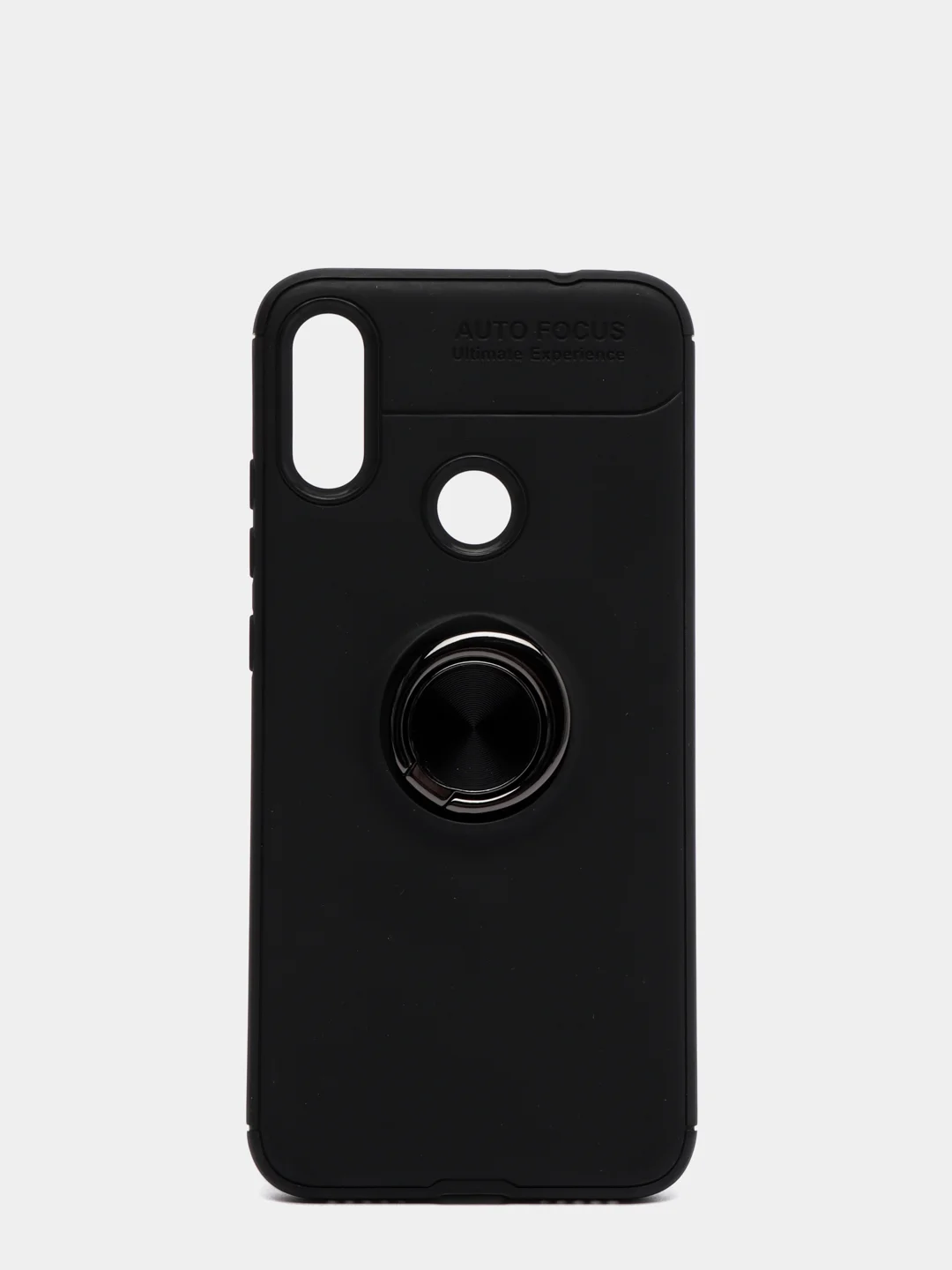 Черный чехол для iPhone 13 Pro Max с кольцом