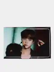 Желтый наклейка на банковскую карту "Ким Сокджин BTS"