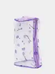 Косметичка ПВХ, отдел на молнии, 2 ручки, цвет разный