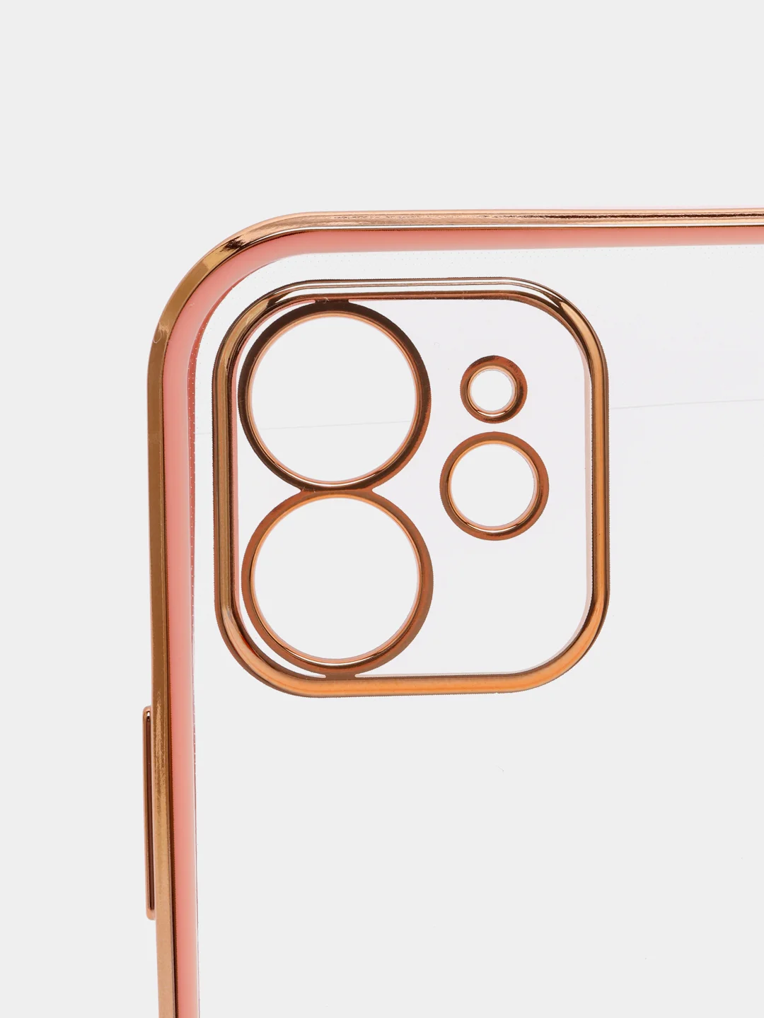 Красный чехол Накладка силиконовая с металическим ободком iPhone 12 mini /12 /12pro /12 proMax