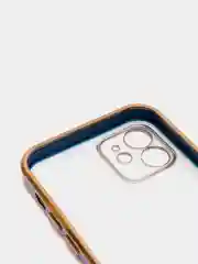 Красный чехол Накладка силиконовая с металическим ободком iPhone 12 mini /12 /12pro /12 proMax