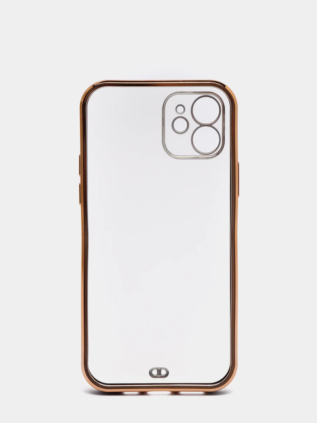 Тёмно-зелёный чехол Накладка силиконовая с металическим ободком iPhone 12 mini /12 /12pro /12 proMax