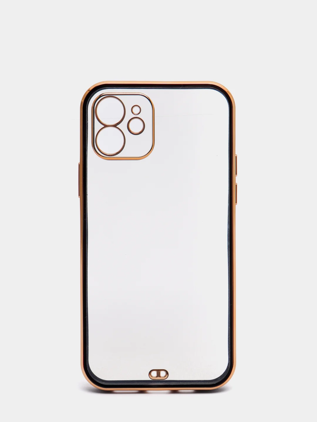 Тёмно-зелёный чехол Накладка силиконовая с металическим ободком iPhone 12 mini /12 /12pro /12 proMax