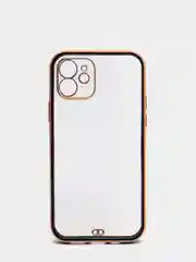 Тёмно-зелёный чехол Накладка силиконовая с металическим ободком iPhone 12 mini /12 /12pro /12 proMax