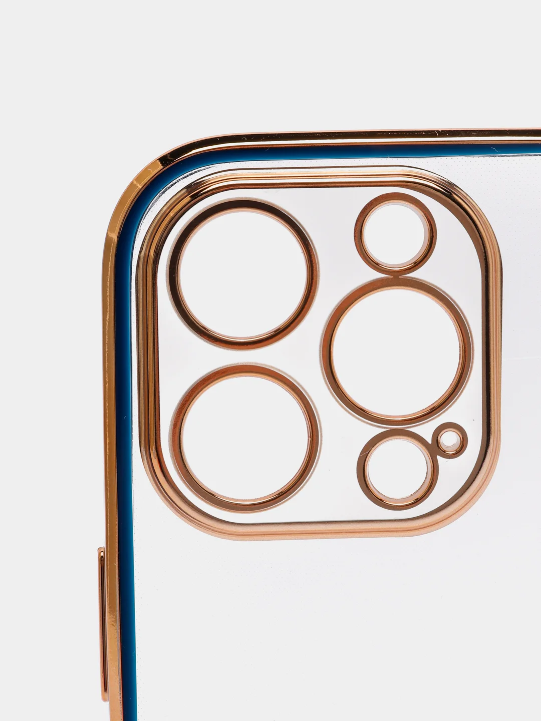 Синий чехол Накладка силиконовая с металическим ободком iPhone 13mini /13 /13pro /13proMax
