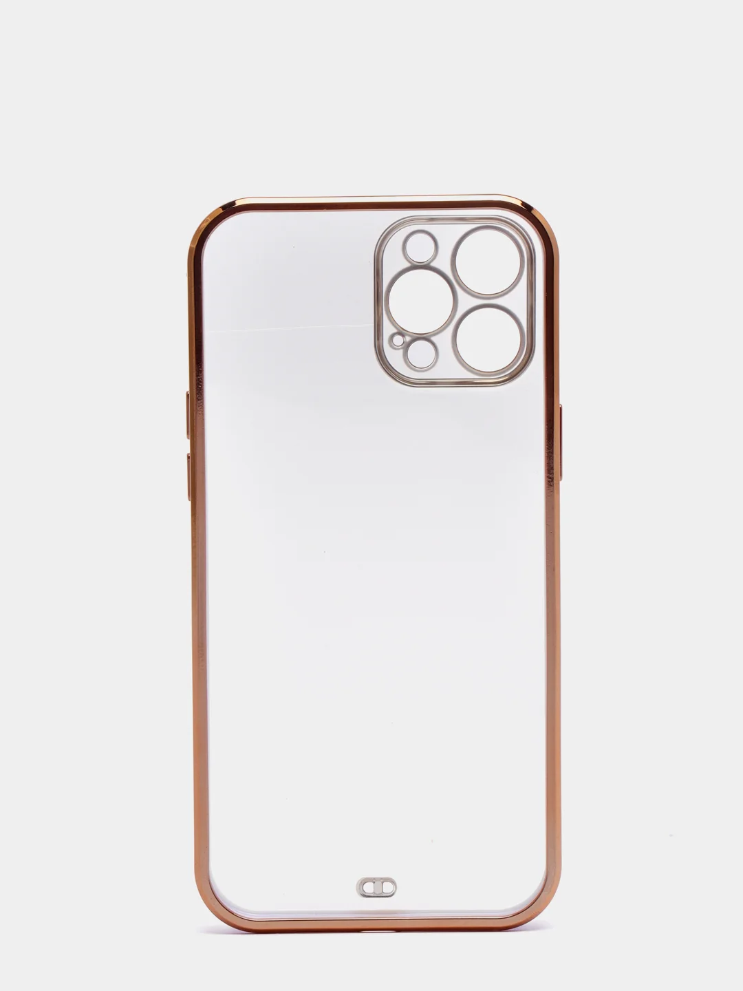 Сиреневый чехол Накладка силиконовая с металическим ободком iPhone 12 mini /12 /12pro /12 proMax