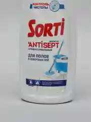 Средство для мытья пола и других поверхностей Sorti, с антибактериальным эффектом, 1 л