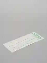 Зеленый наклейки на клавиатуру, русский