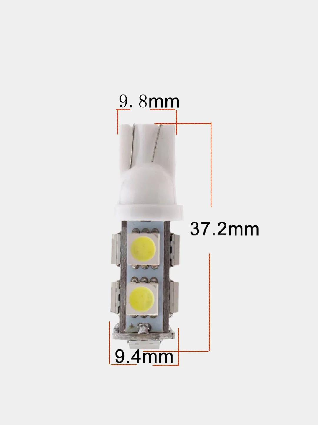 Светодиодные Габаритные LED лампы огни W5W T10 Лампочки габариты/огонь/салон/подсветка
