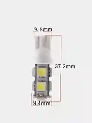 Светодиодные Габаритные LED лампы огни W5W T10 Лампочки габариты/огонь/салон/подсветка