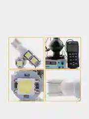 Светодиодные Габаритные LED лампы огни W5W T10 Лампочки габариты/огонь/салон/подсветка