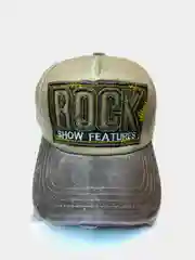 Бежевый бейсболка кепка ROCK унисекс
