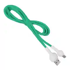 Розовый кабель зарядный Type-C, 70 см