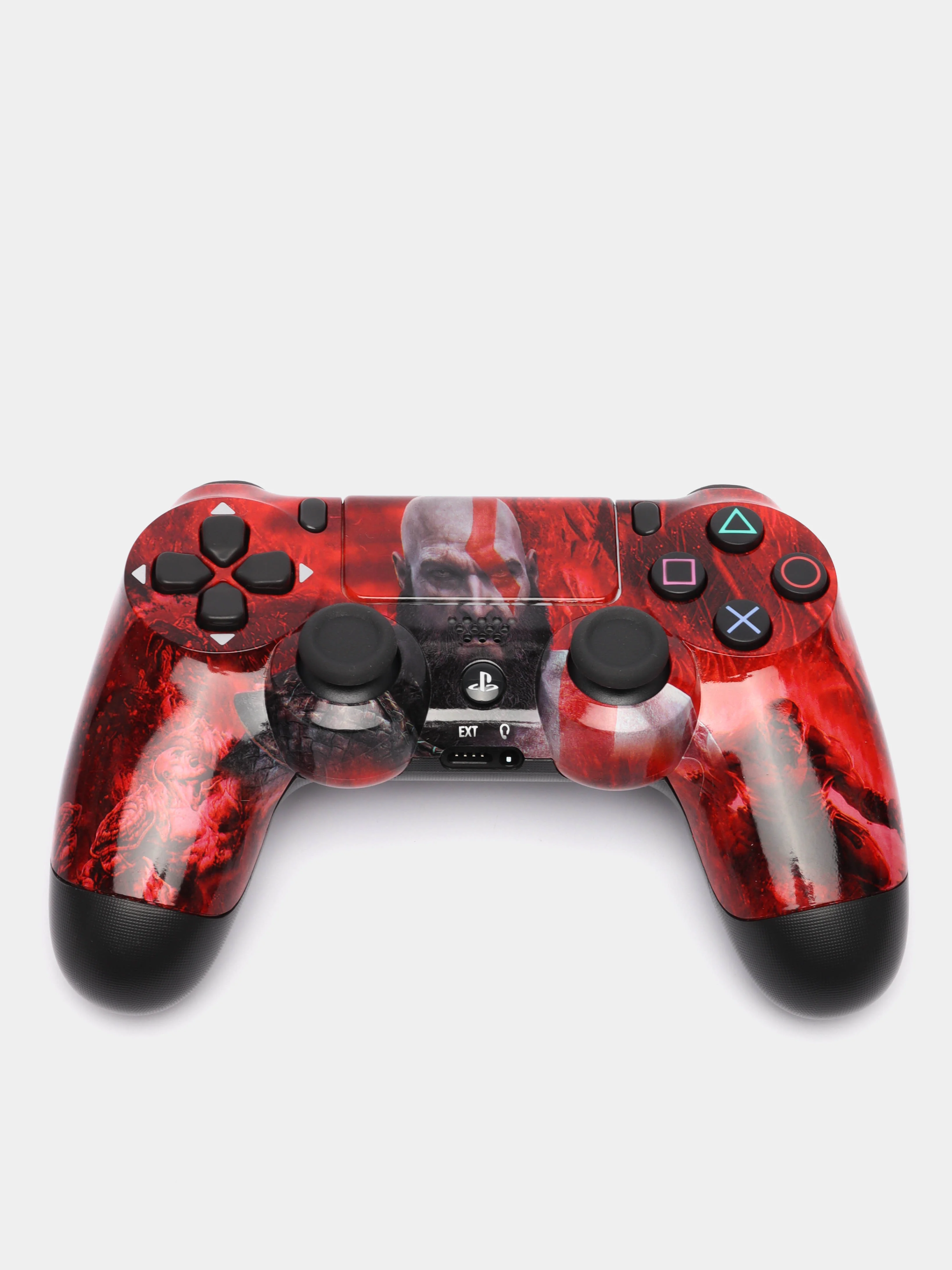Красный джойстик для PS4, беспроводной геймпад